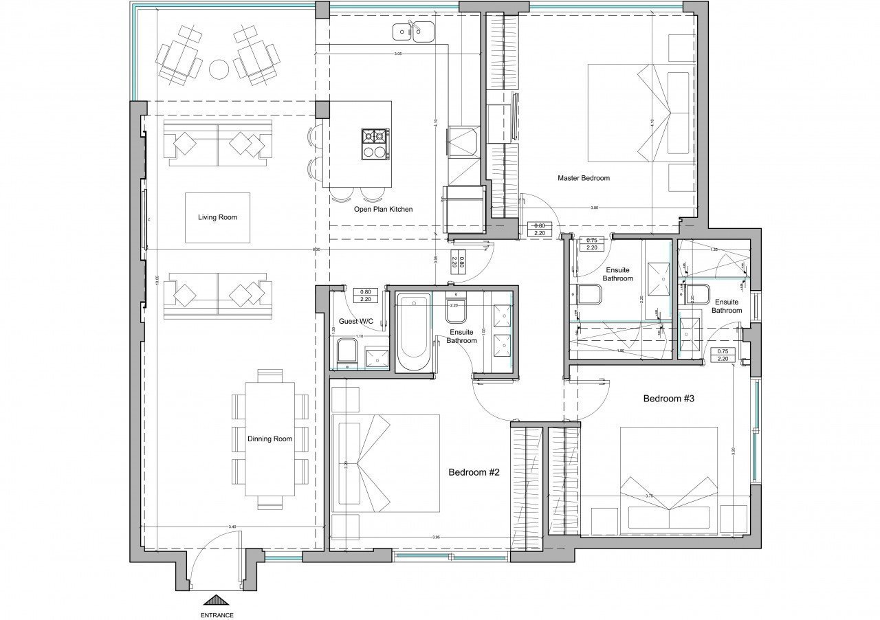 Apartment (Flat) in City Center, Limassol for Sale