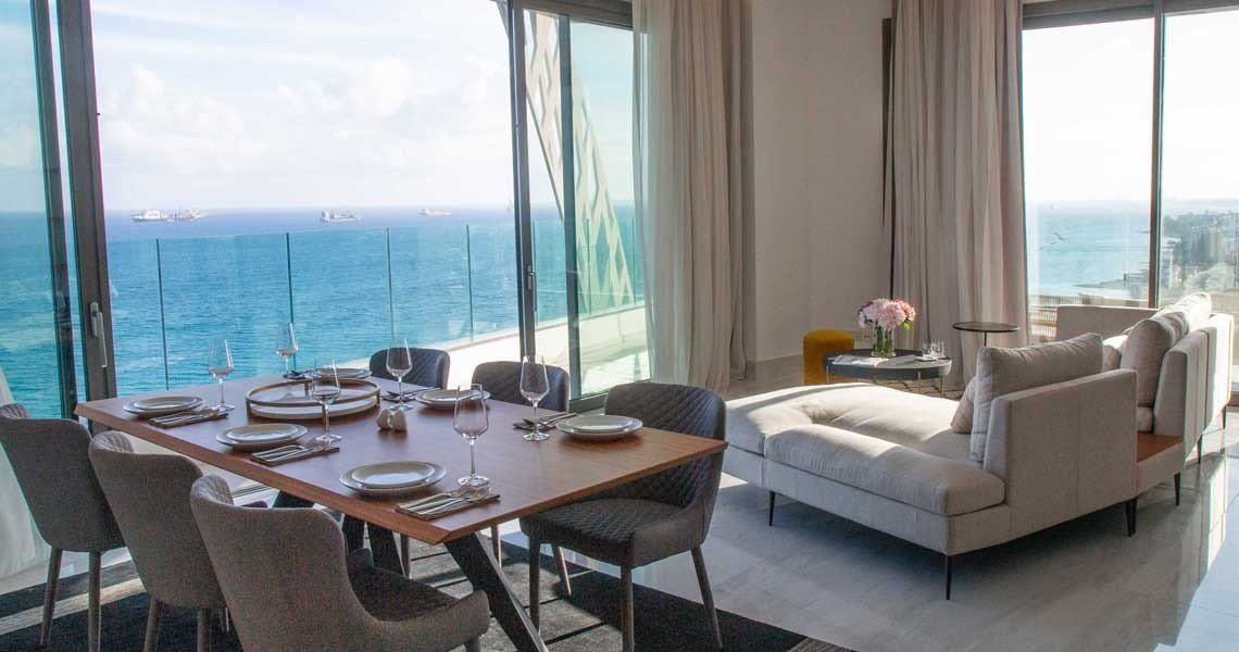 Apartment (Penthouse) in Moutagiaka Tourist Area, Limassol for Sale