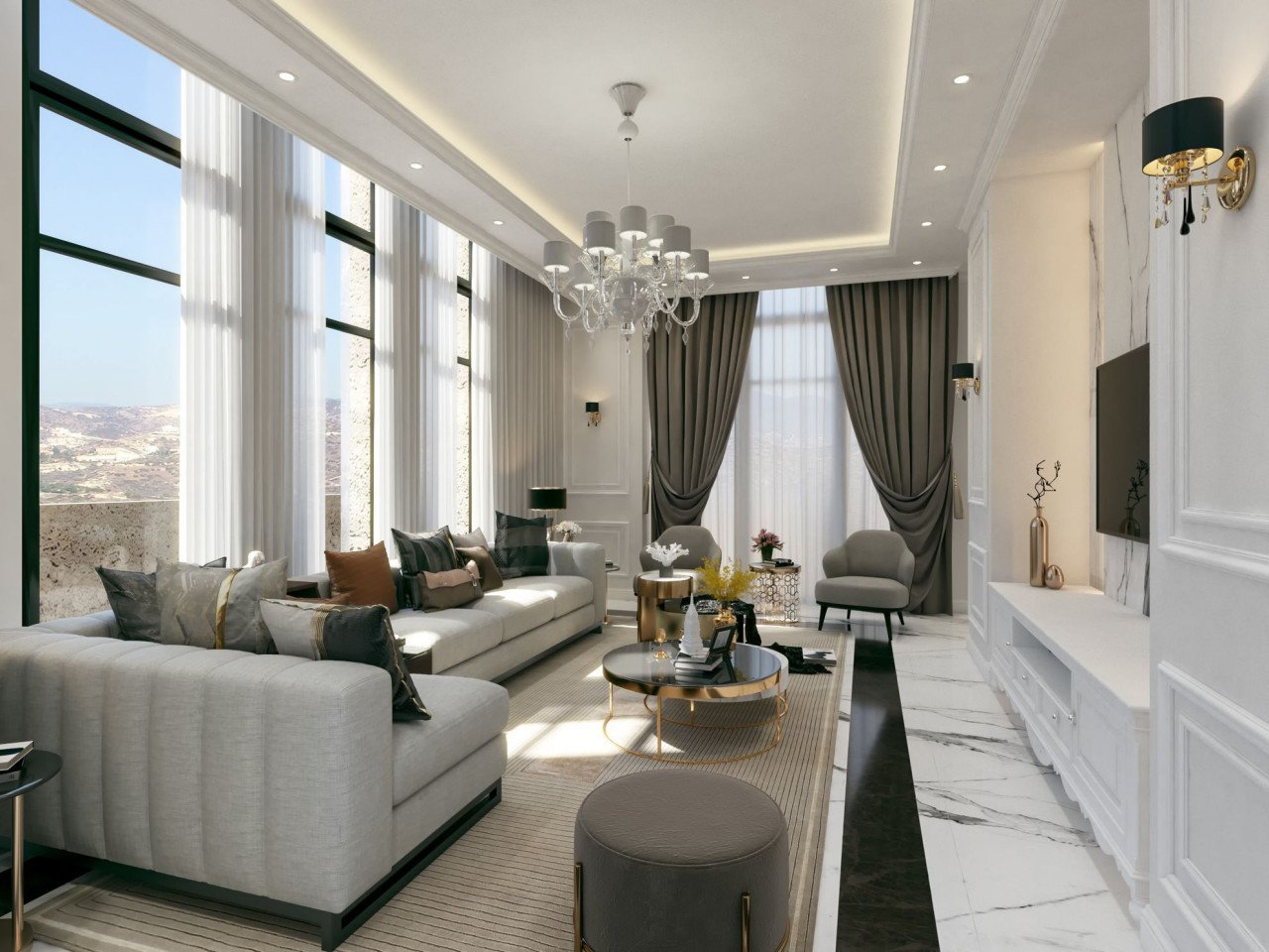 Apartment (Penthouse) in Agios Tychonas, Limassol for Sale