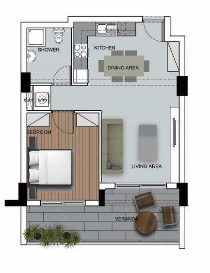 Apartment (Flat) in Potamos Germasoyias, Limassol for Sale