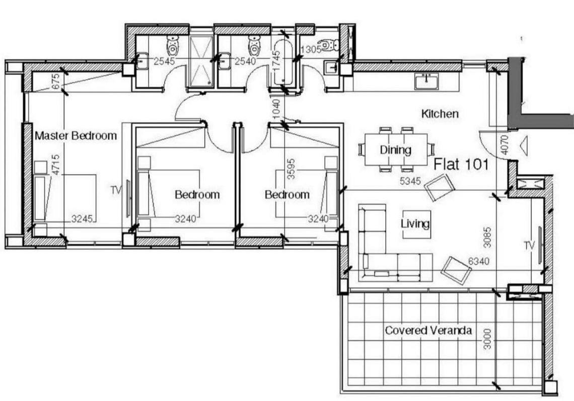 Apartment (Flat) in Germasoyia Tourist Area, Limassol for Sale