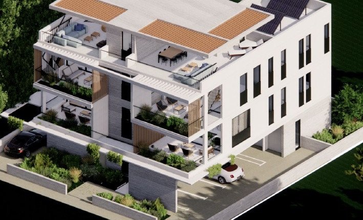 Apartment (Penthouse) in Aglantzia, Nicosia for Sale