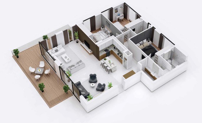 Apartment (Flat) in Lykavitos, Nicosia for Sale