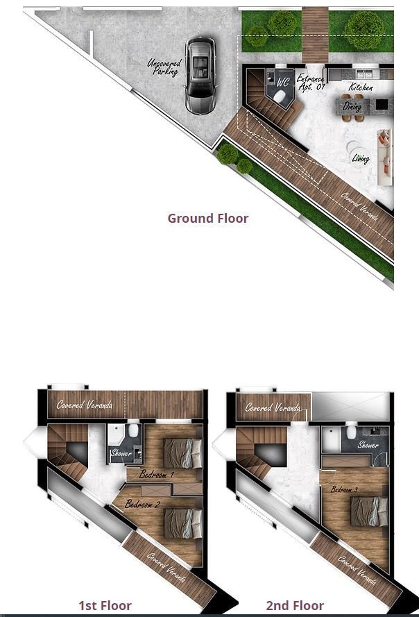 House (Semi detached) in Geroskipou, Paphos for Sale