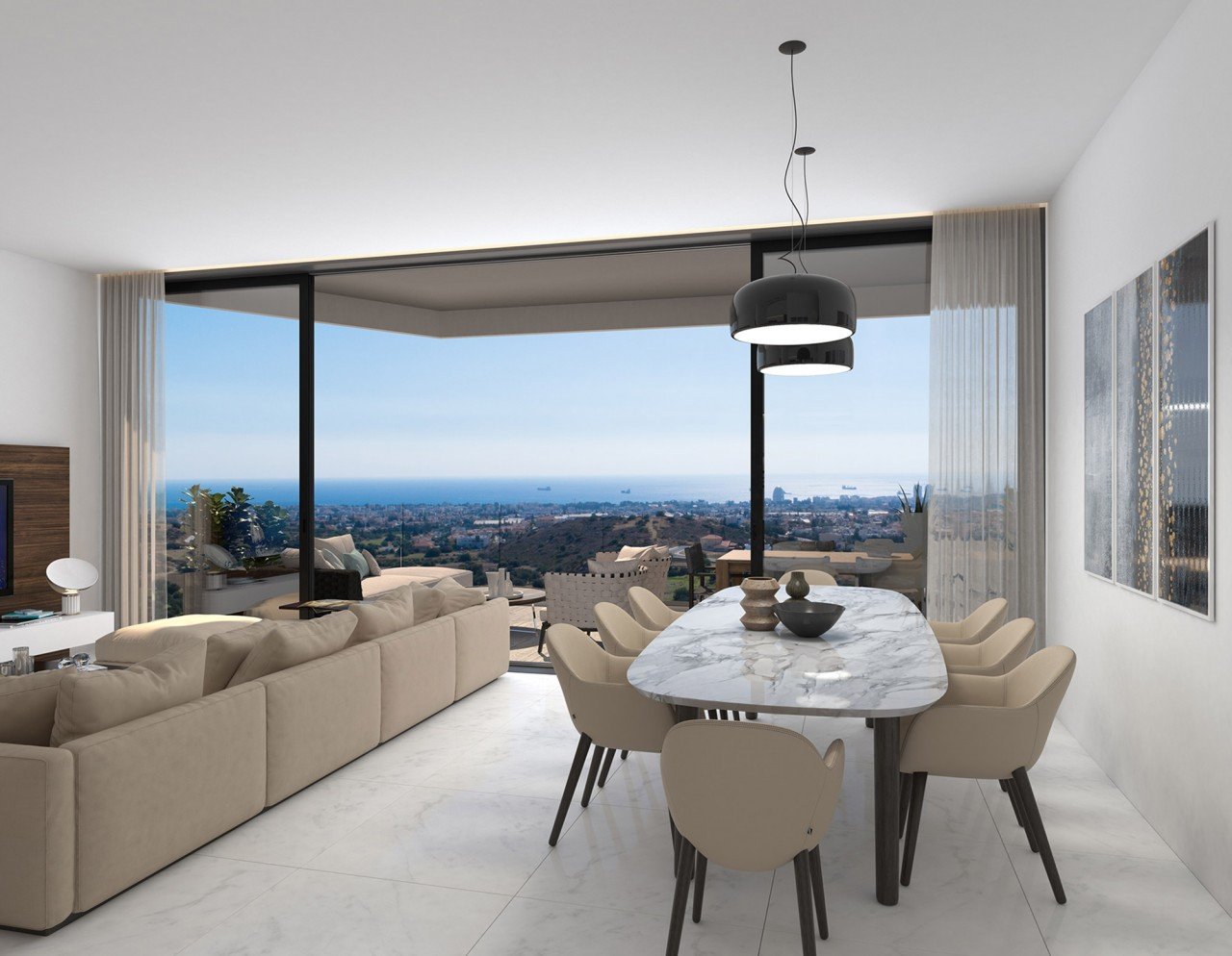 Apartment (Penthouse) in Agios Athanasios, Limassol for Sale