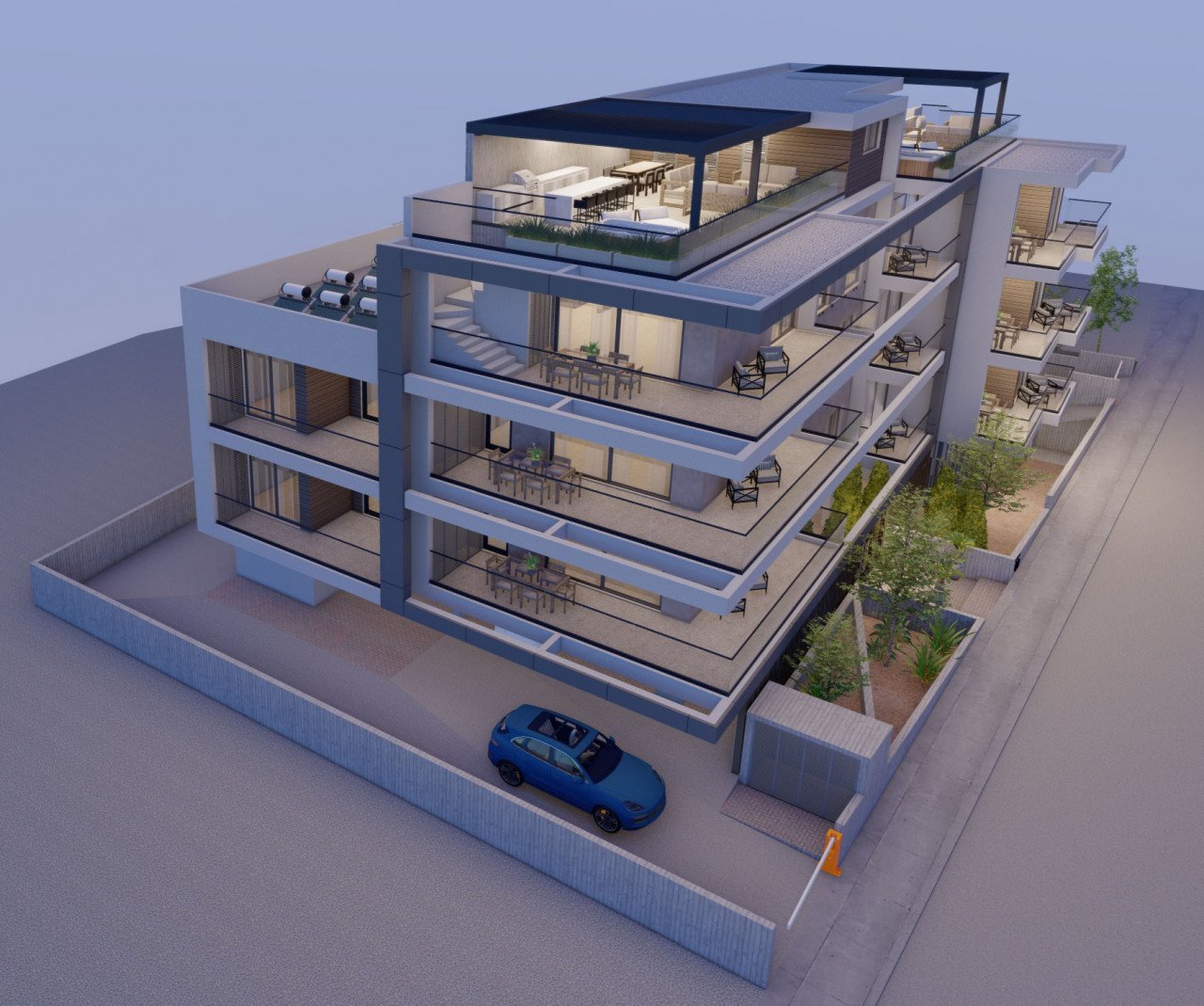 Apartment (Penthouse) in Agios Athanasios, Limassol for Sale