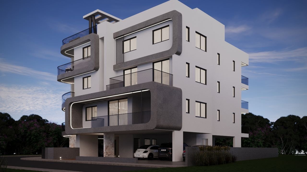 Apartment (Penthouse) in Aradippou, Larnaca for Sale