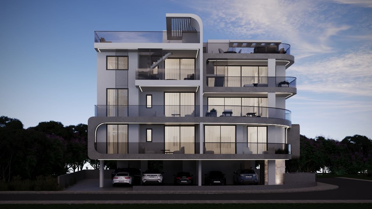 Apartment (Penthouse) in Aradippou, Larnaca for Sale