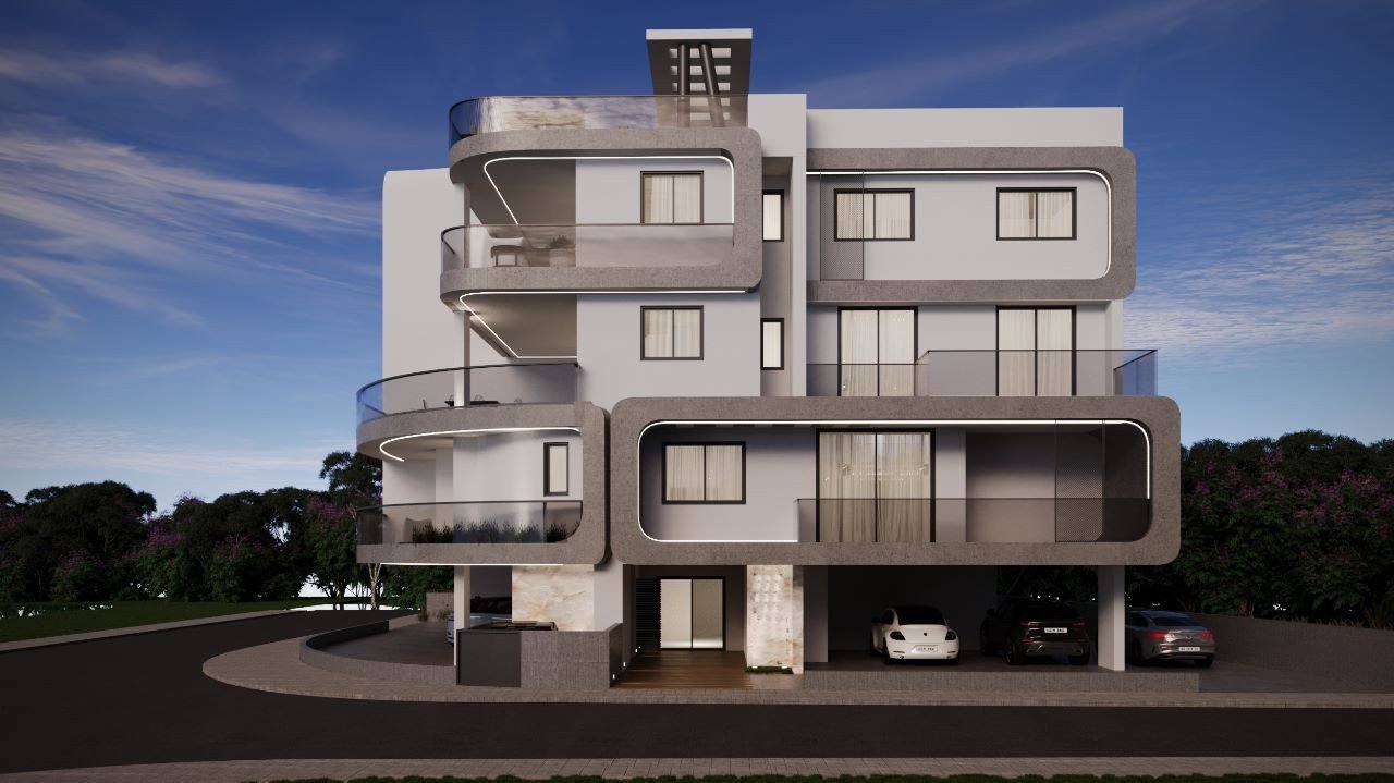 Apartment (Penthouse) in Aradippou, Larnaca for Sale