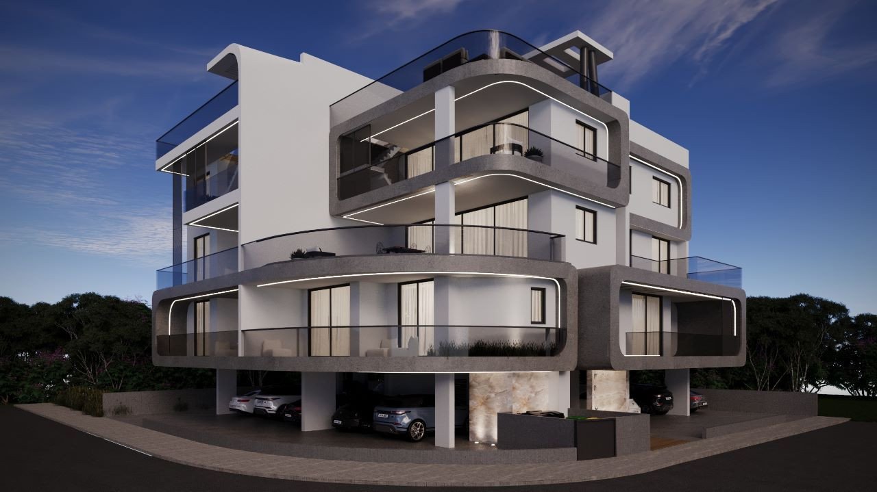 Apartment (Penthouse) in Aradippou, Larnaca for Sale
