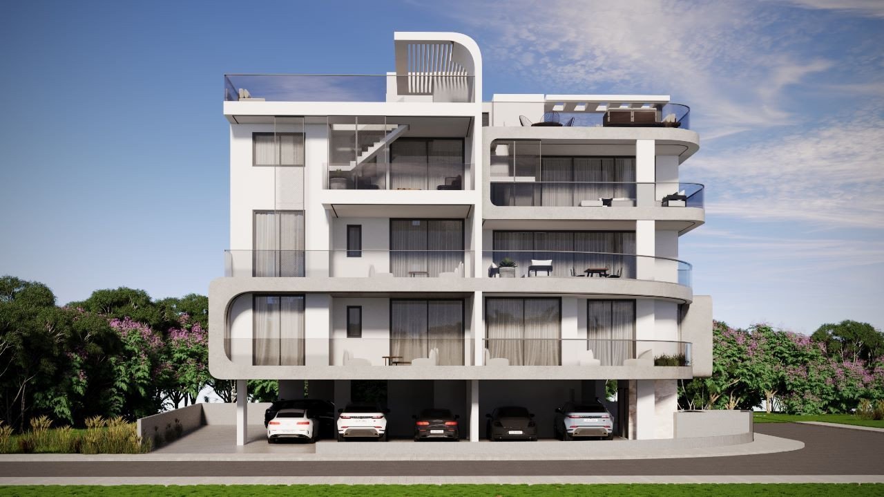 Apartment (Penthouse) in Aradippou, Larnaca for Sale