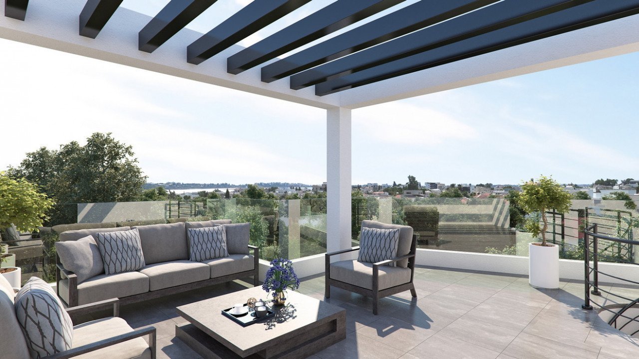 Apartment (Penthouse) in Aradippou, Larnaca for Sale