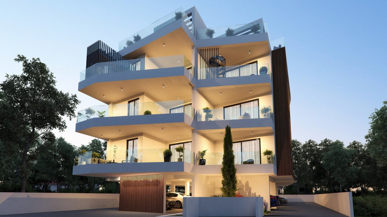 Apartment (Penthouse) in Aradippou, Larnaca for Sale