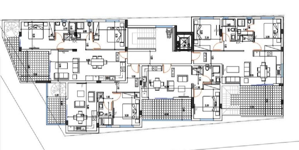 Apartment (Penthouse) in Aradippou, Larnaca for Sale