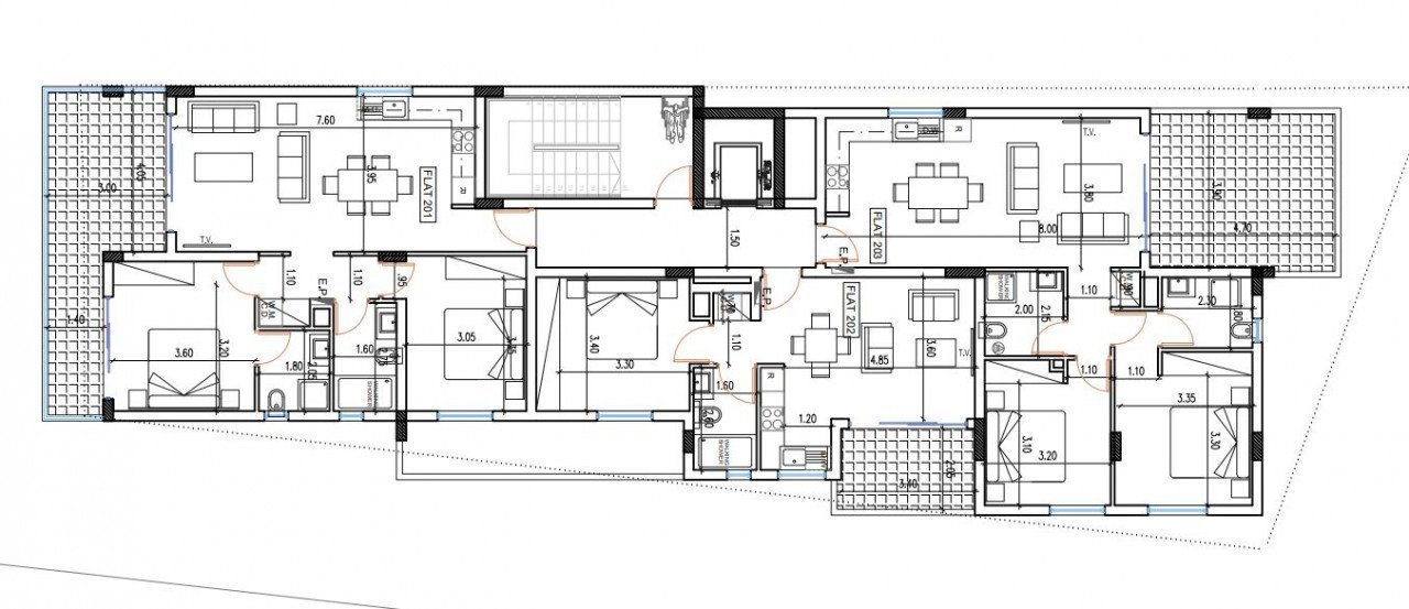 Apartment (Flat) in Salamina Stadium, Larnaca for Sale