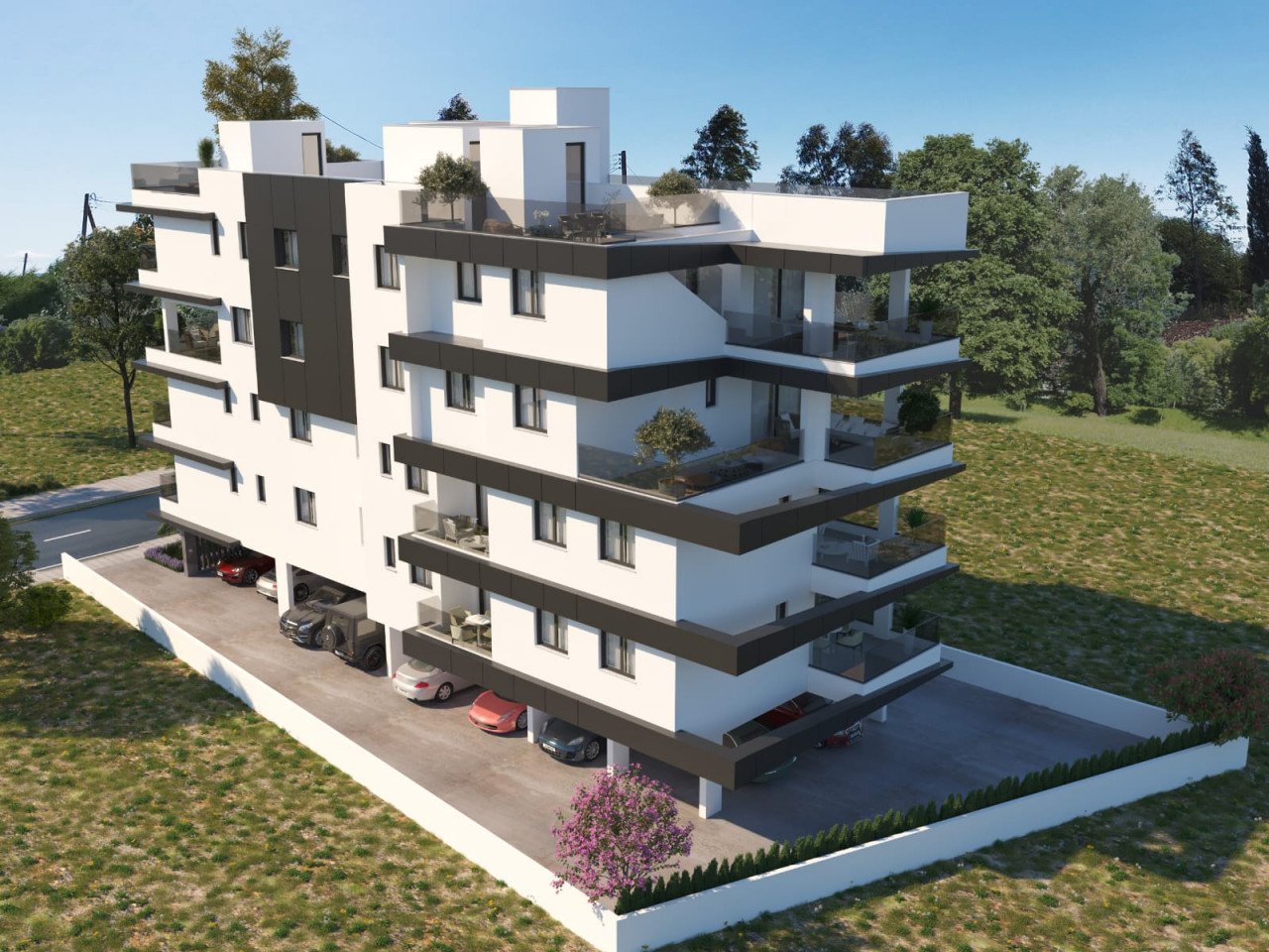 Apartment (Flat) in Salamina Stadium, Larnaca for Sale