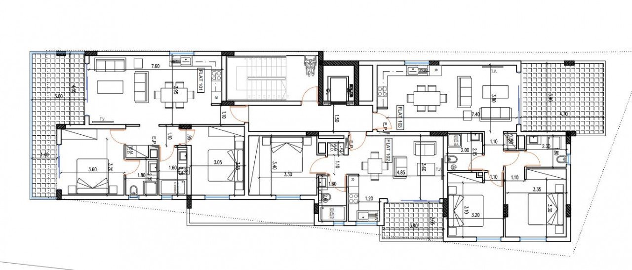 Apartment (Flat) in Salamina Stadium, Larnaca for Sale