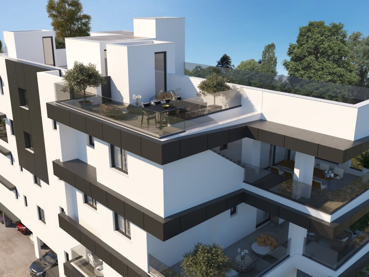 Apartment (Penthouse) in Salamina Stadium, Larnaca for Sale