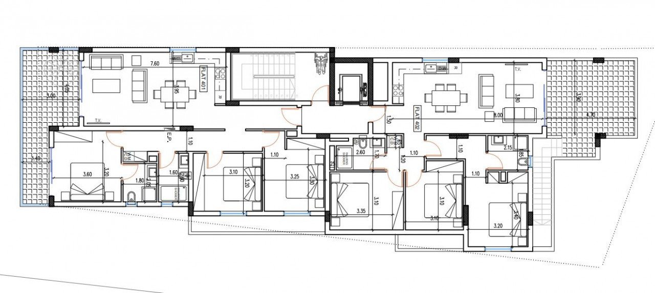 Apartment (Penthouse) in Salamina Stadium, Larnaca for Sale