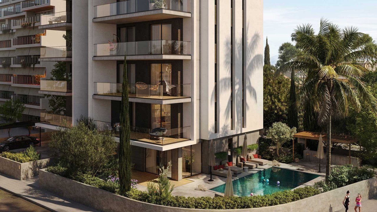 Apartment (Flat) in Potamos Germasoyias, Limassol for Sale