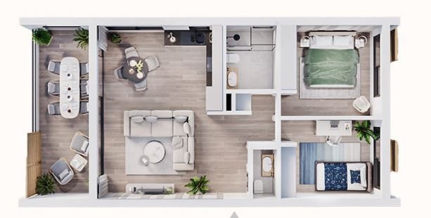 Apartment (Flat) in Zakaki, Limassol for Sale
