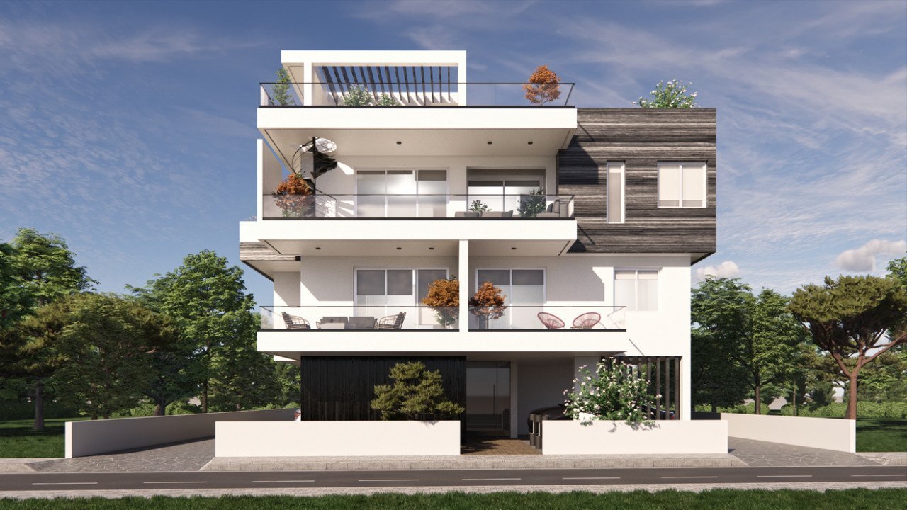 Apartment (Penthouse) in Livadia, Larnaca for Sale