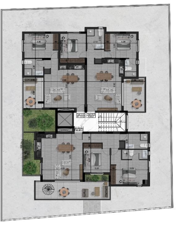 Apartment (Penthouse) in Livadia, Larnaca for Sale