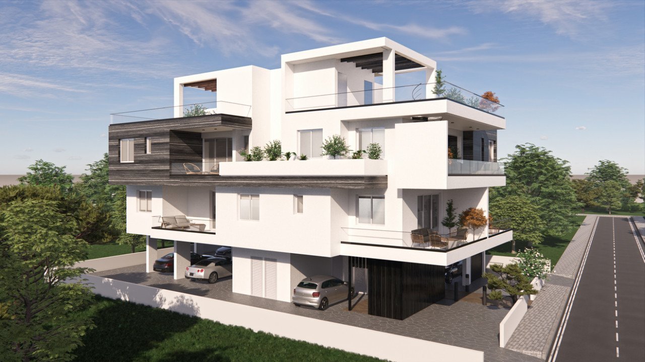Apartment (Penthouse) in Livadia, Larnaca for Sale