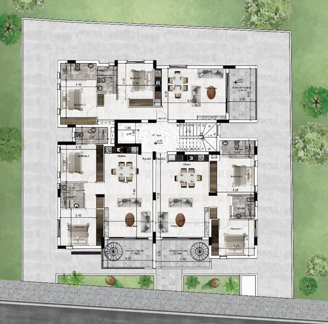 Apartment (Penthouse) in Livadia, Larnaca for Sale