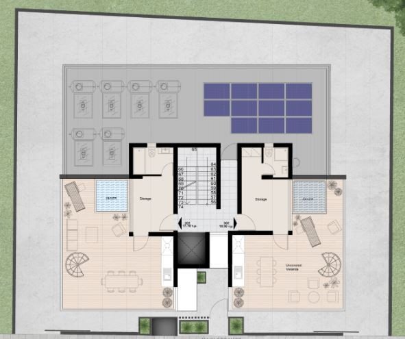 Apartment (Penthouse) in Mesa Geitonia, Limassol for Sale