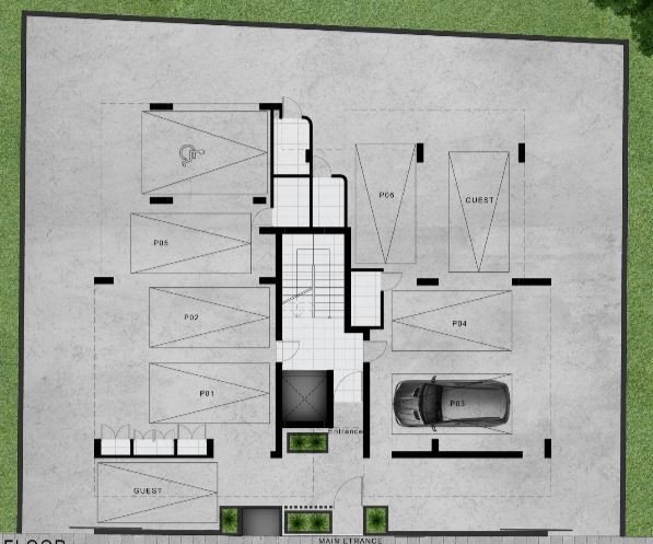 Apartment (Penthouse) in Mesa Geitonia, Limassol for Sale