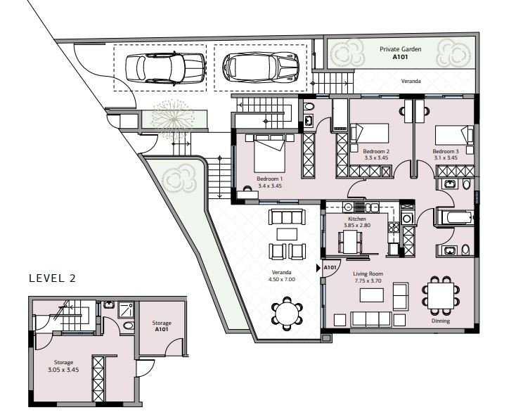 Apartment (Flat) in Green Area, Limassol for Sale
