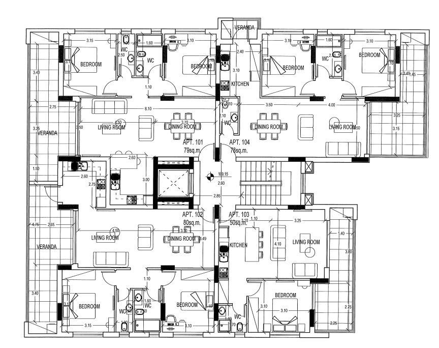 Apartment (Flat) in Agia Fyla, Limassol for Sale
