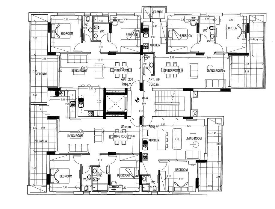 Apartment (Flat) in Agia Fyla, Limassol for Sale