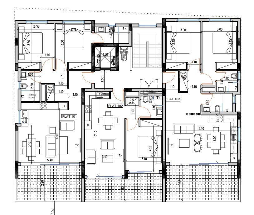 Apartment (Penthouse) in Drosia, Larnaca for Sale