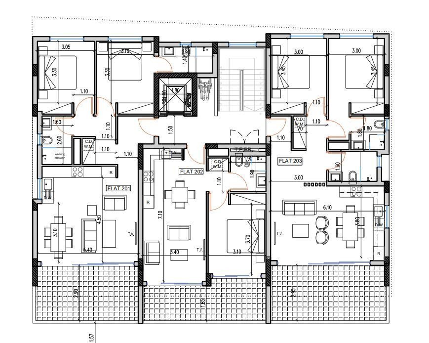 Apartment (Penthouse) in Drosia, Larnaca for Sale