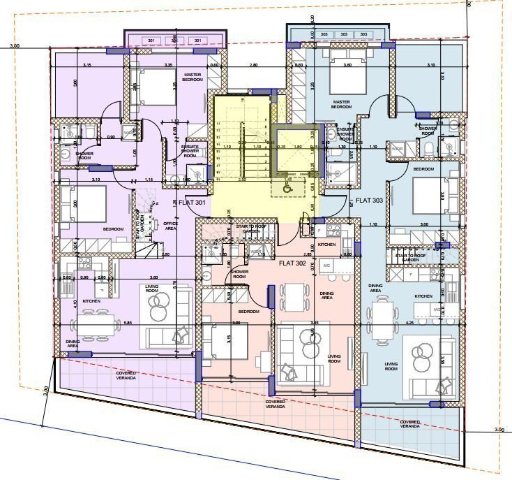 Apartment (Penthouse) in Kamares, Larnaca for Sale