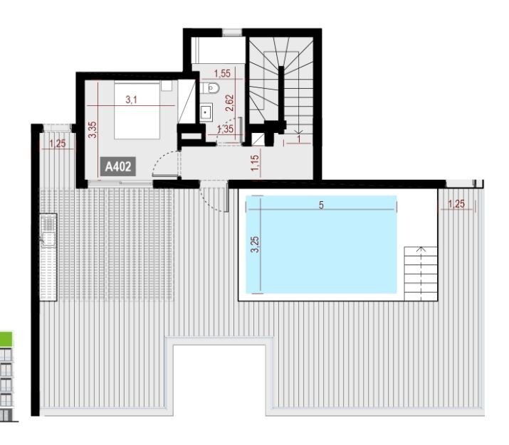 Apartment (Penthouse) in Potamos Germasoyias, Limassol for Sale