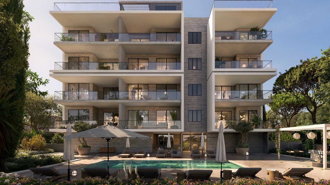 Apartment (Flat) in Germasoyia Tourist Area, Limassol for Sale