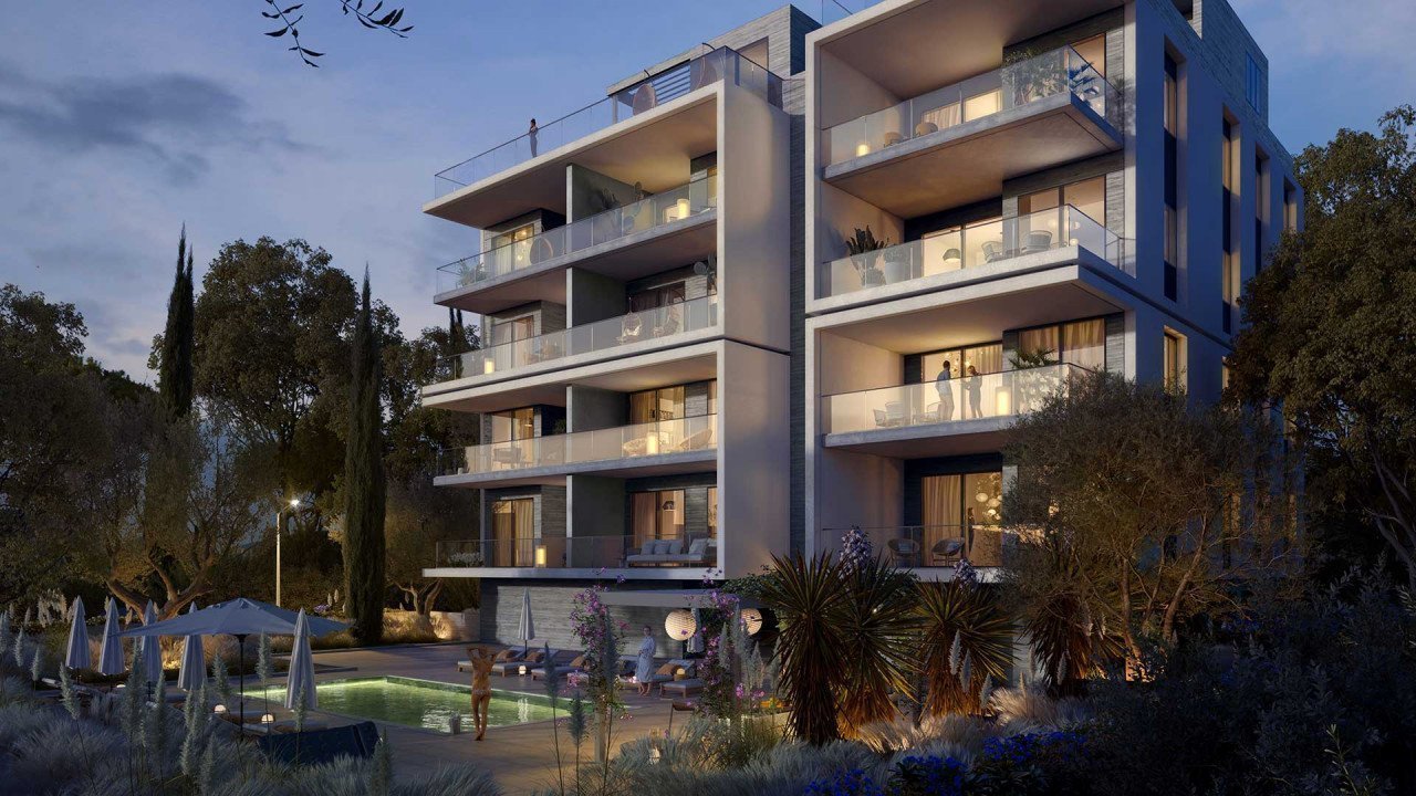 Apartment (Studio) in Germasoyia Tourist Area, Limassol for Sale