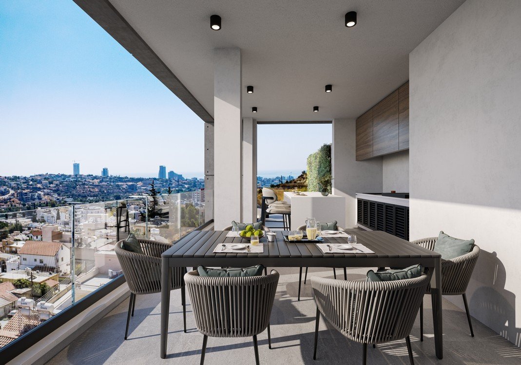 Apartment (Flat) in Germasoyia, Limassol for Sale