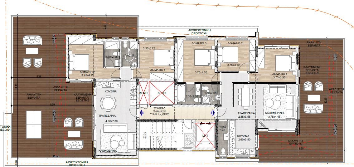 Apartment (Penthouse) in Mesa Geitonia, Limassol for Sale