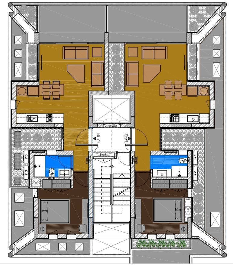 Apartment (Flat) in Mackenzie, Larnaca for Sale