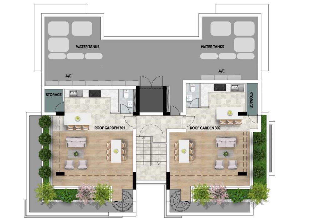 Apartment (Penthouse) in Ypsonas, Limassol for Sale