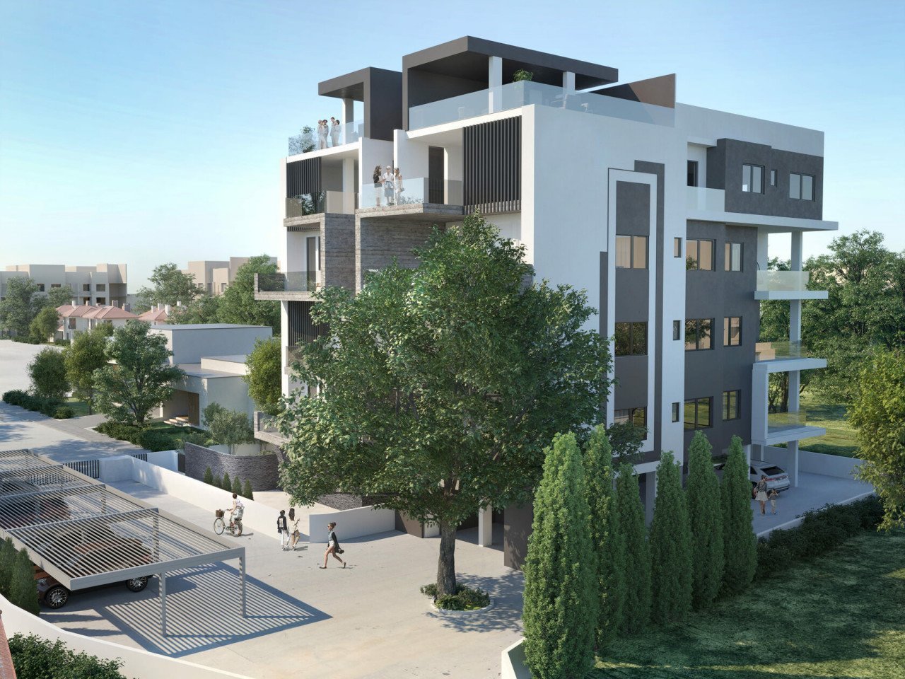 Apartment (Penthouse) in Potamos Germasoyias, Limassol for Sale