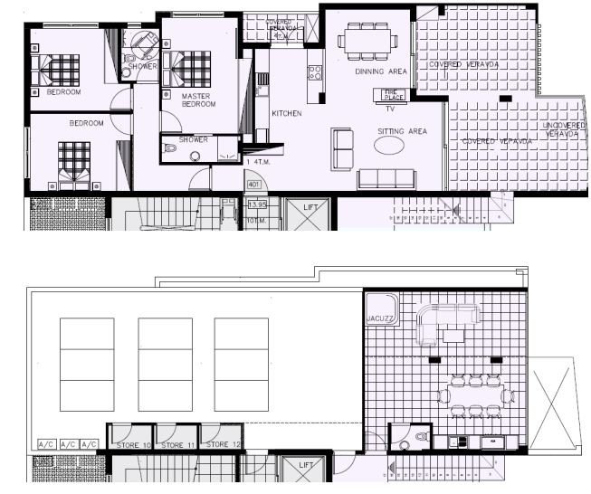Apartment (Penthouse) in Potamos Germasoyias, Limassol for Sale