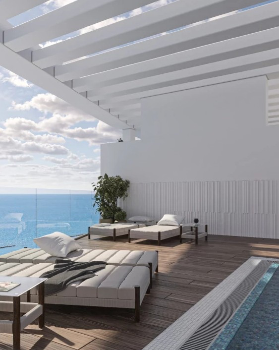 Apartment (Penthouse) in Germasoyia Tourist Area, Limassol for Sale