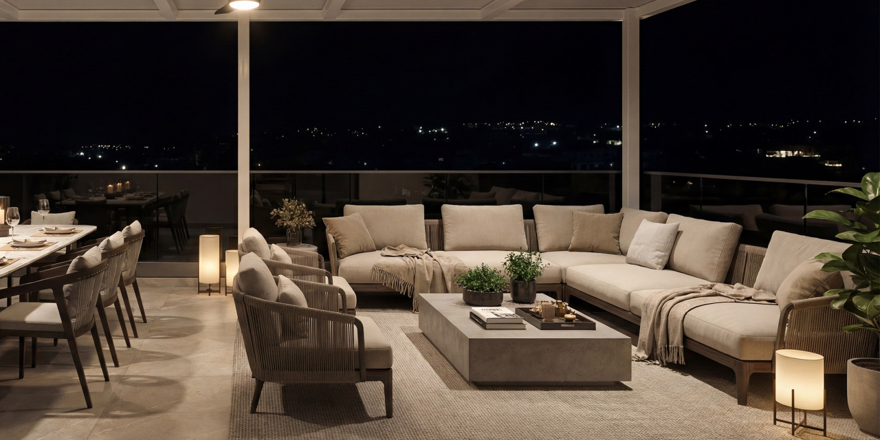 Apartment (Penthouse) in Ekali, Limassol for Sale
