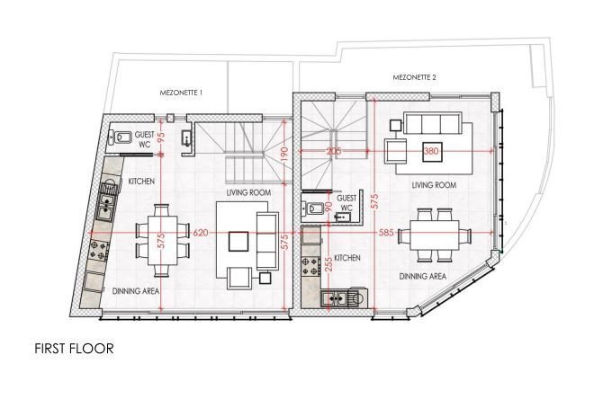 House (Semi detached) in Larnaca Centre, Larnaca for Sale