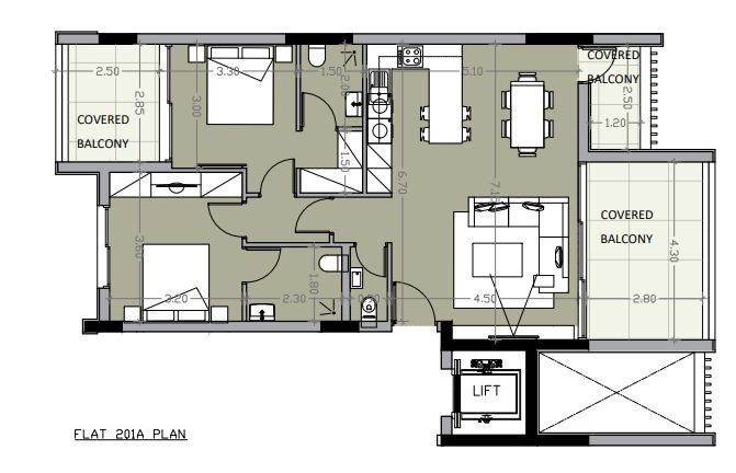 Apartment (Flat) in Vergina, Larnaca for Sale